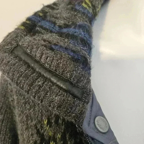 Baghins Knit Wear Wool Mohair Blend Reversible Knitted EUC Size Large - Picture 3 of 16